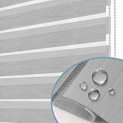 KCO Zebra Blinds for Windows, Dual Layer Roller