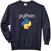 Python Programmer T-Shirt Computer Developers tee Comfort Colors Adult Sweatshirt