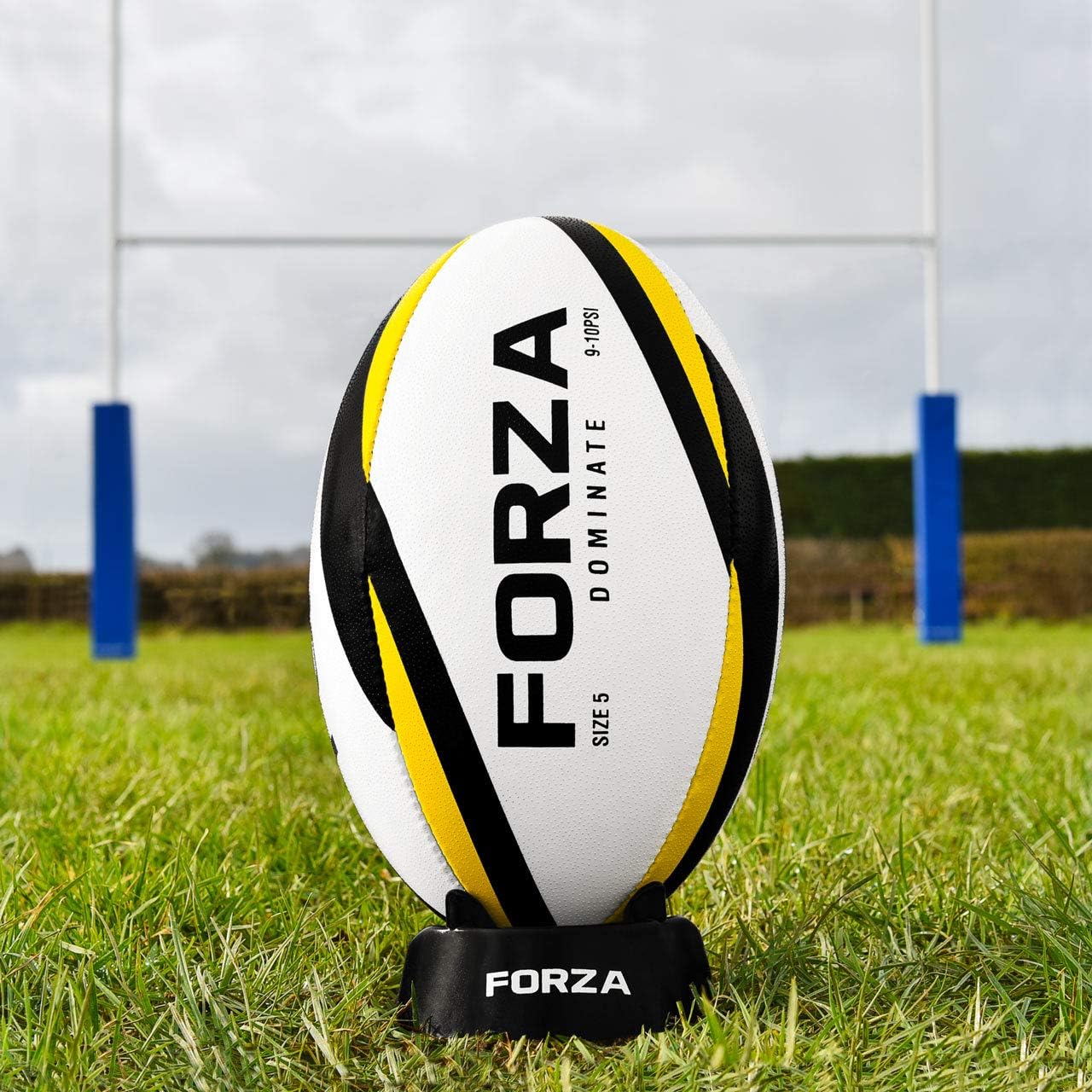 Amazon Com Forza Dominate Match Rugby Ball Irb Spec 100 Hand Stitched Sports Outdoors