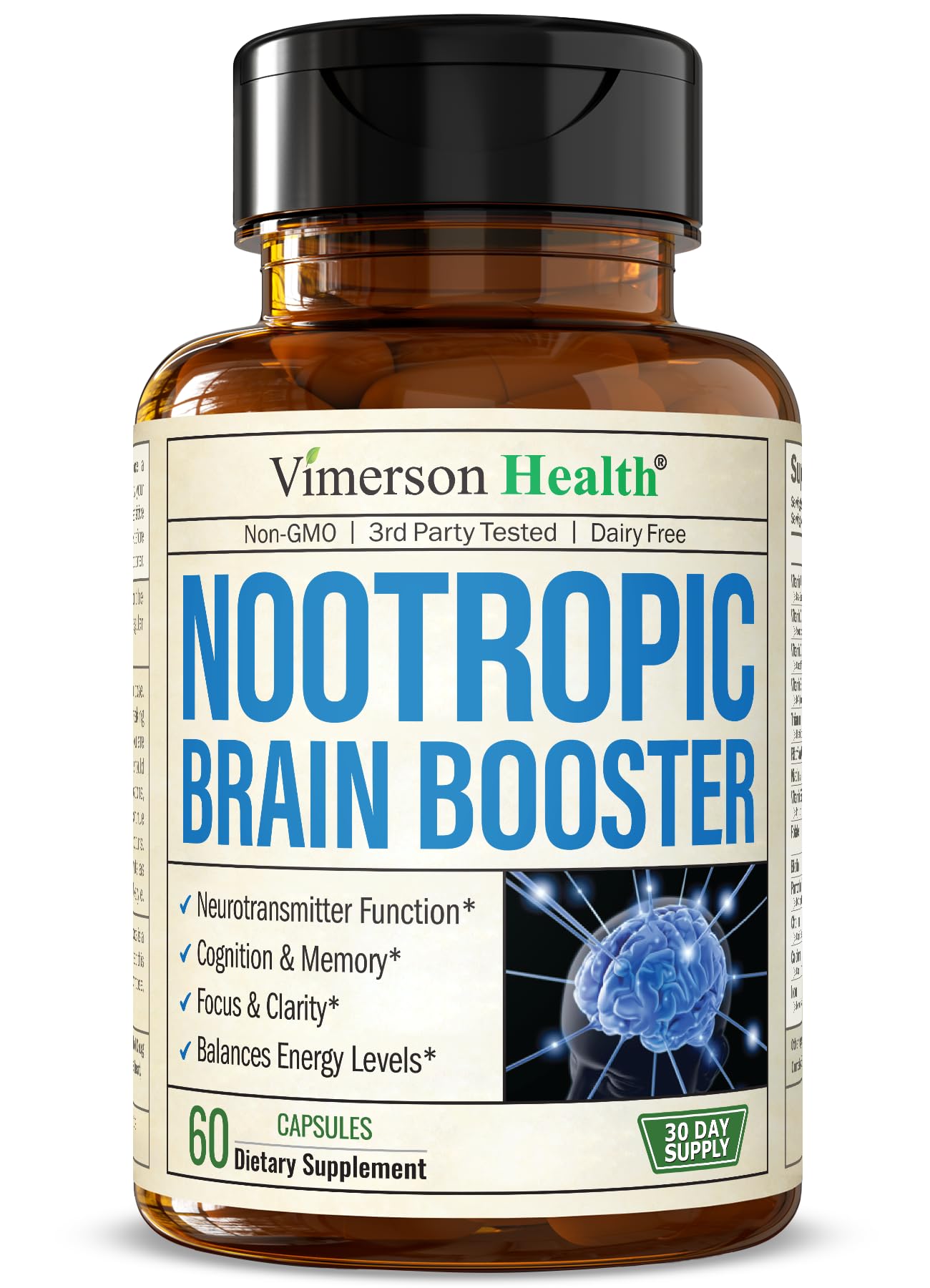 Mua Nootropics Brain Support Supplement - Nootropic Brain Booster for ...