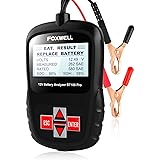 FOXWELL Car Battery Tester Analyzer BT100 Pro 12V Automotive 100-1100CCA Detect Health Faults for Regular Flooded Agm Flat Pl