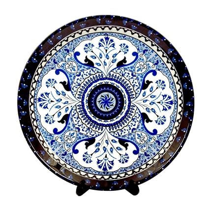 Kolorobia Pristine Turkish Decorative Plate 7.5 inches