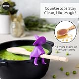 OTOTO Agatha Kitchen Spoon Rest - Spatula Holder Heat Resistant BPA Free view 3