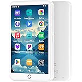 Fanvace 96GB MP3 Players with Bluetooth WiFi, Android 13 MP3 MP4 Players with 4" Touchscreen and Speaker, Spotify Music Player with Audible, FM Radio, Amazon Music, Play Store