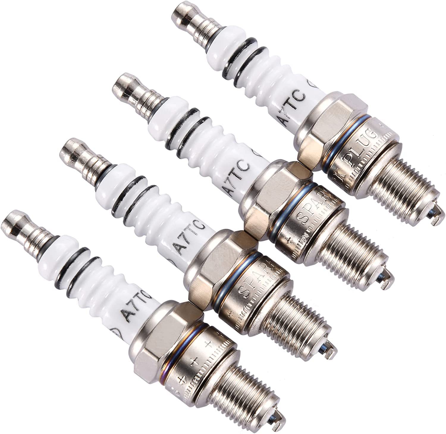 GOOFIT A7TC Spark Plug Replacement For 50cc 70cc 90cc 110cc 125cc 150cc Chinese ATV Dirt Bike Go Kart Moped