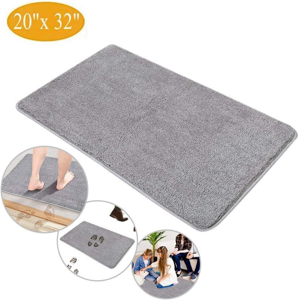 Indoor Doormat Front Door Mat Non Slip Rubber Backing Super Absorbent