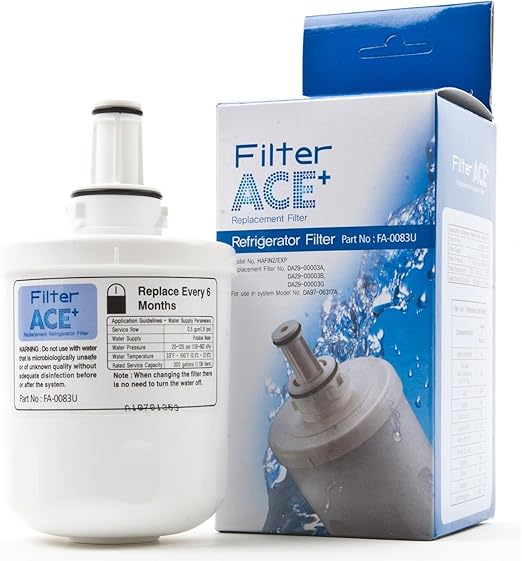 ACE+ Filtre à Eau remplacer Samsung DA2900003G / HAFIN2/EXP / DA29