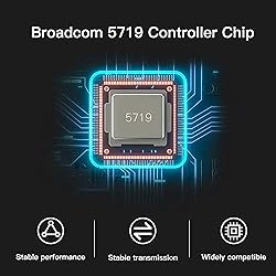 XZSNET Gigabit Network Card with BCM5719 Chip, 1GB