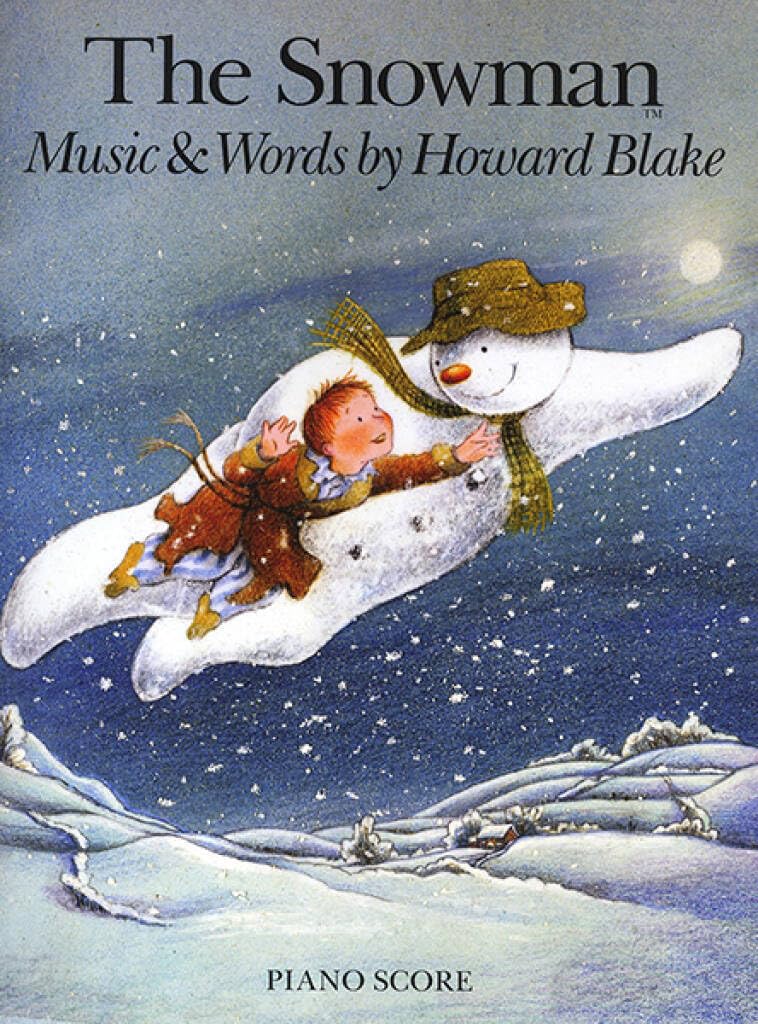 The Snowman Vocal and Piano Score | Christmas Sheet Music Songbook for Voice and Keyboard | Holiday Vocal Score with Piano Accompaniment | Beginner/Intermediate Music Book for Seasonal Performance