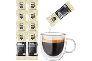 Kuju Coffee Cloud Creamer Singles - Sugar Free Coconut Coffee Creamer Powder - Non Dairy, Vegan, Individual Creamers for Travel, Backpacking (8 Pack)
