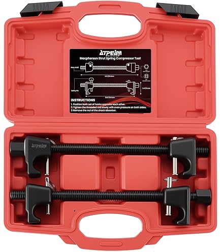 ATPEAM Macpherson Strut Spring Compressor Tool Kit for Vehicles.