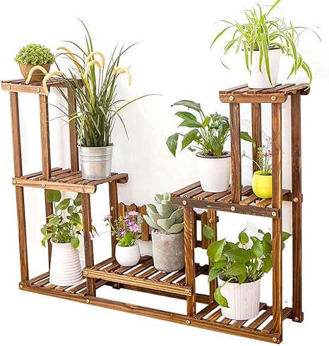 Amazon Mtylx フラワースタンド 屋外幼稚園植物コーナーバルコニーアップテラスガーデン多肉植物フラワーシェルフ多層ディスプレイラック Diy 工具 ガーデン