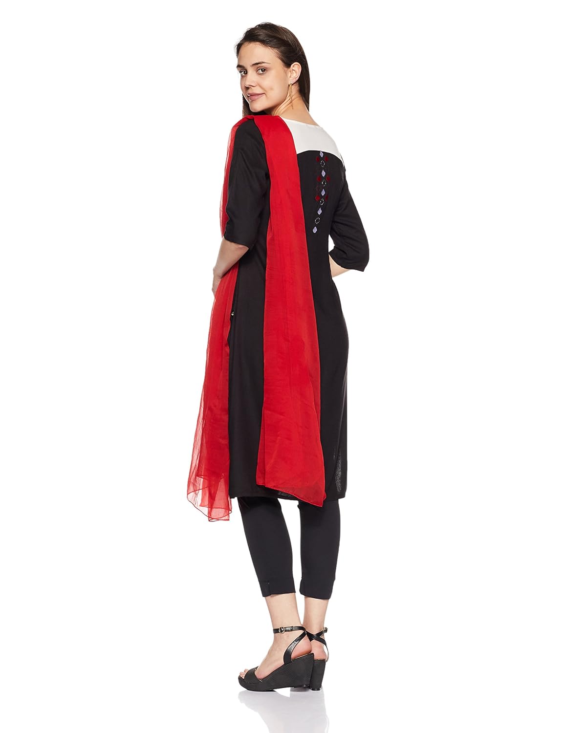 aurelia women's straight salwar suit