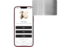 itapring Metal Digital Business Card - Smart NFC Networking Card for Social Media Sharing & Instant Contact - Touch Sharing - iOS and Android (Matte Black)