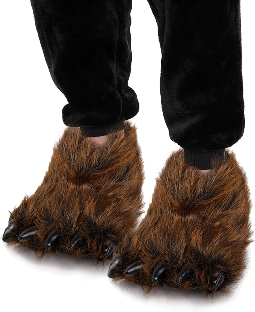 fluffy monster shoes