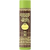Sun Bum SPF 30 Kiwi Lip Balm - Lip Broad Spectrum Sunscreen - Hydrating with Aloe - Water Resistant - 4.25g