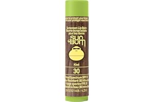 Sun Bum SPF 30 Kiwi Lip Balm - Lip Broad Spectrum Sunscreen - Hydrating with Aloe - Water Resistant - 4.25g