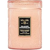 Voluspa Kalahari Watermelon, Small Candle Jar, 5.5 Ounces, 50 Hour Burn Time, Coconut Wax for Clean Burning, Handcrafted in the USA