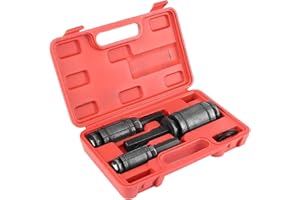 OKSTENCK 3PCS Car Tail Pipe Expander Tool Kit 1-1/8" to 3-1/2" Tail Exhaust Pipe Expander Muffler Spreader Tool Set T with St