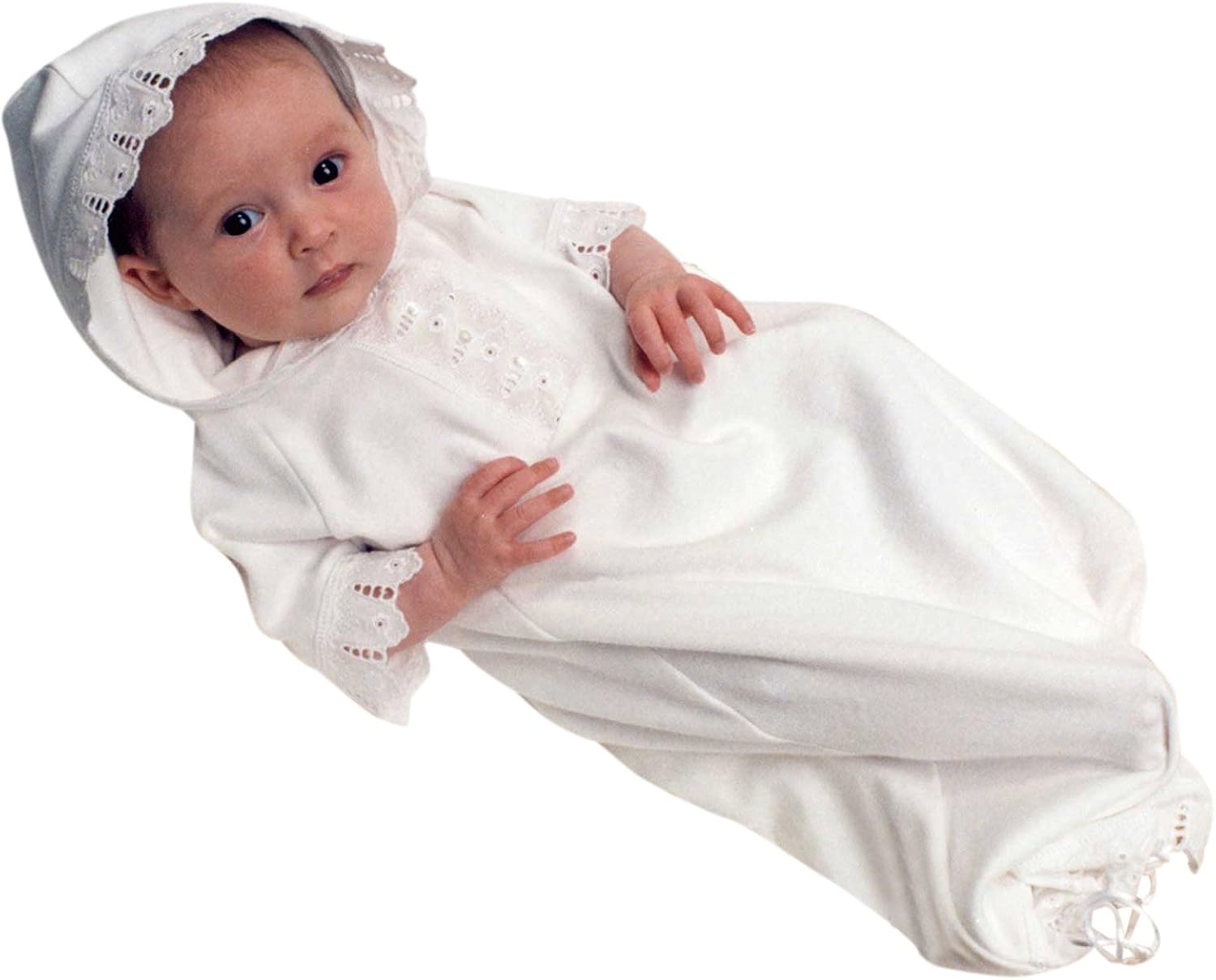 newborn drawstring gowns