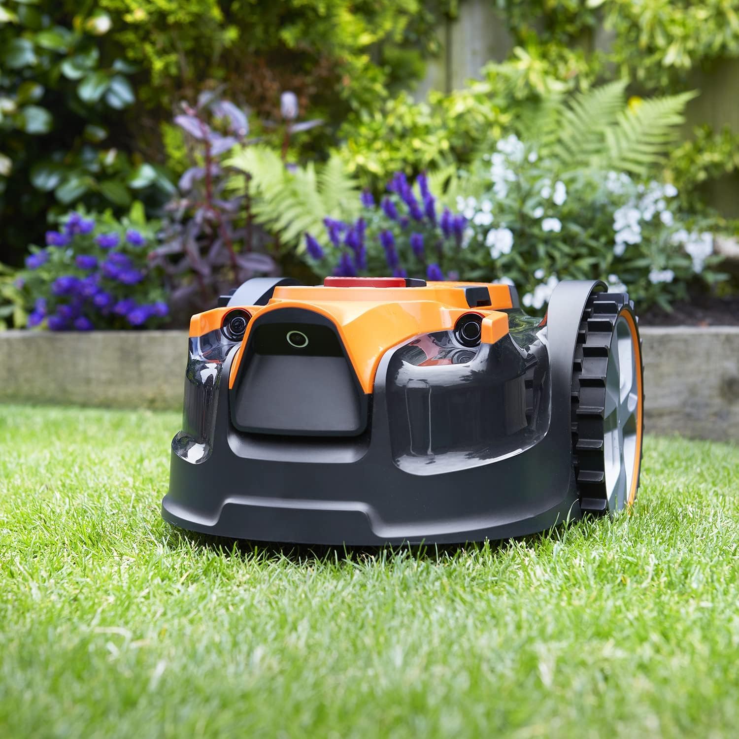 Lawnmaster OcuMow Mähroboter ohne Begrenzungskabel KI-gestützte visuelle Navigation Für 150 m² Hindernisvermeidung & geräuscharm 8