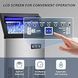 220LBS Commercial Ice Maker Machine - 72PCS Ice
