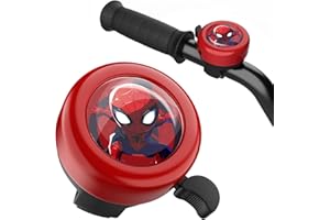 NPAOEIO Bicycle Bike Bell for Kids - Cute Cartoon Bicycle Bell Aluminum Bike Bell with Loud Clear Sound - Universal Fit for Bikes and Scooters,Bike Accessories for Kids Girls Boys Adults