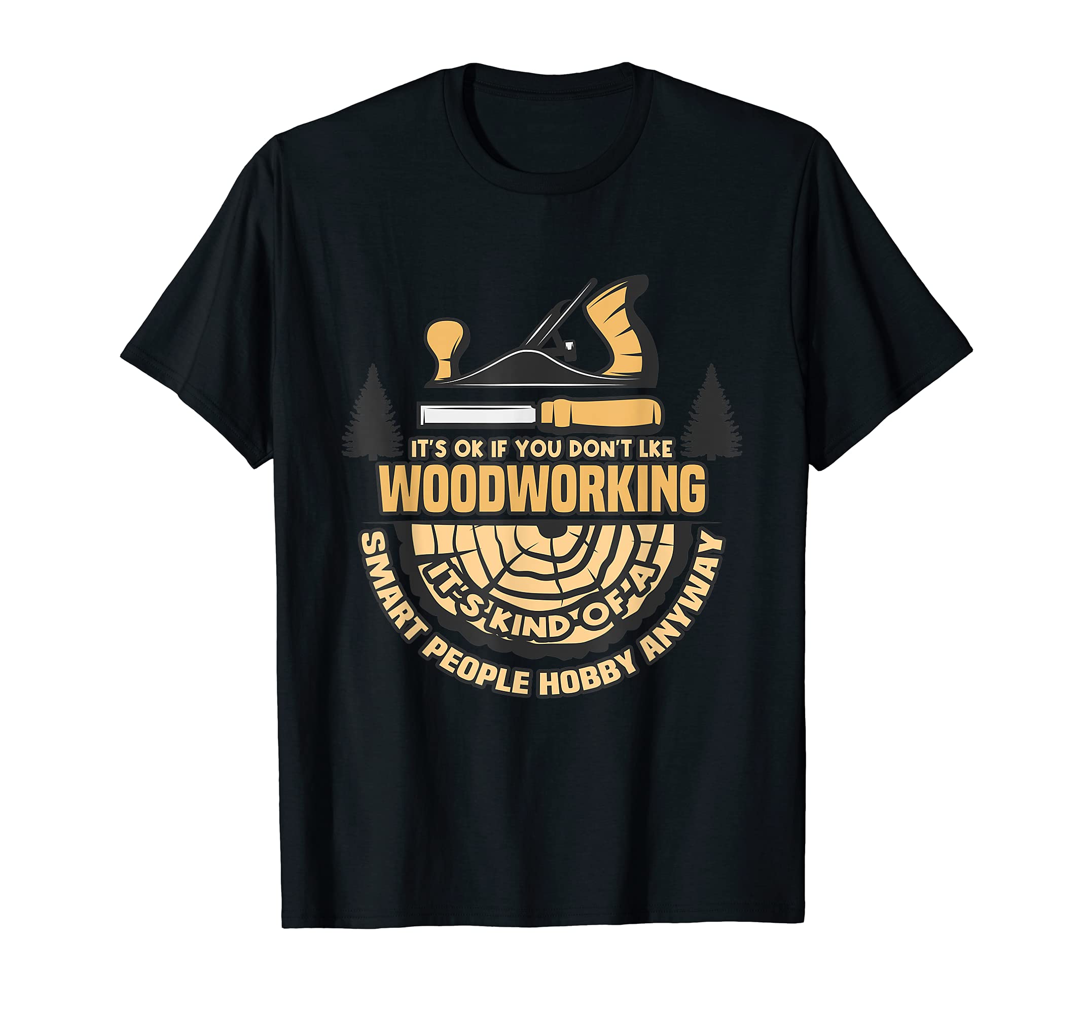 Contractor Gift Woodworking Tools Worker Carpentry Workshop T-Shirt