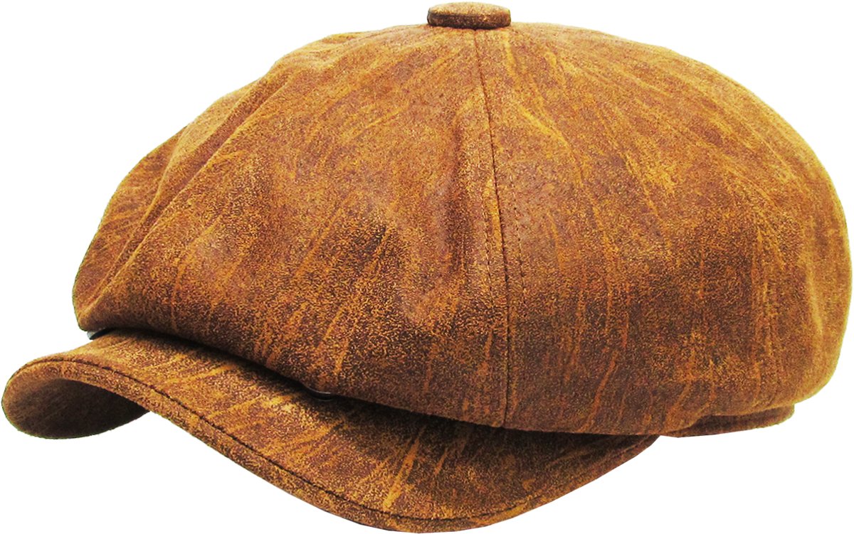 leather ascot hats