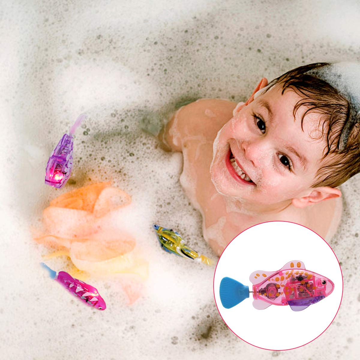 swimming robot fish toy