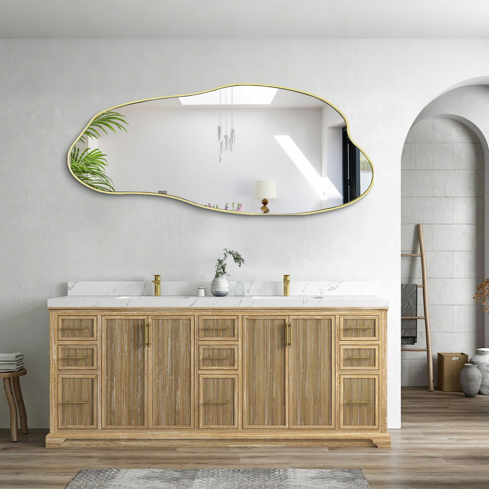 DAOYIJIAJU Irregular Mirror, 51.1