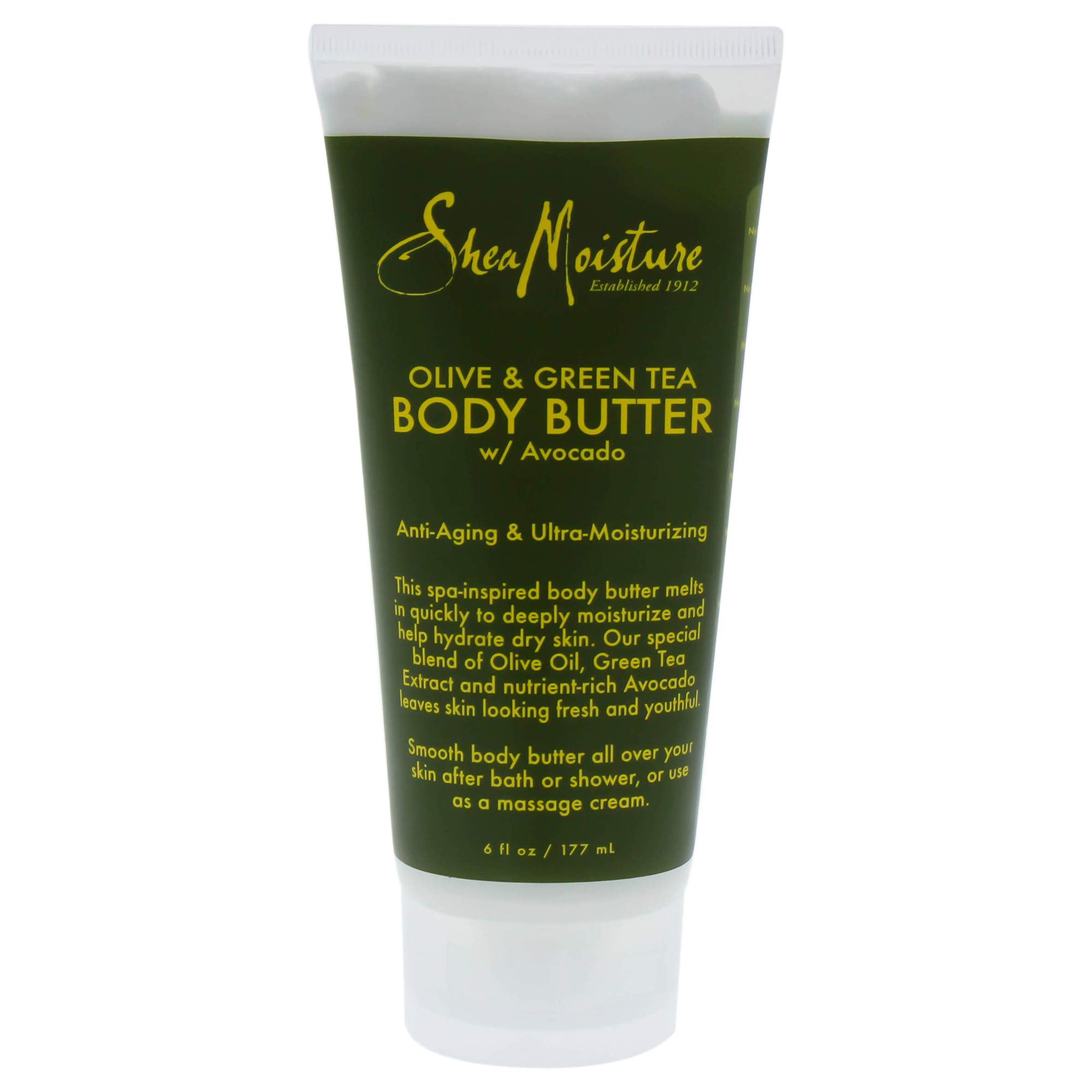 SheaMoisture 16 oz Olive & Green Tea Bubble Bath & Body
