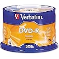 Verbatim 16x Write Once DVD-R - 50/Pack Spindle