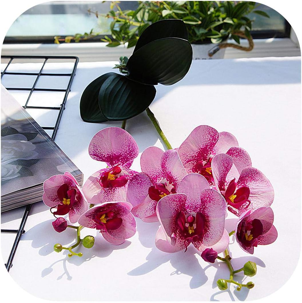 Mo Duo Artificial Flowers Plastic Orchid Wedding Decoration