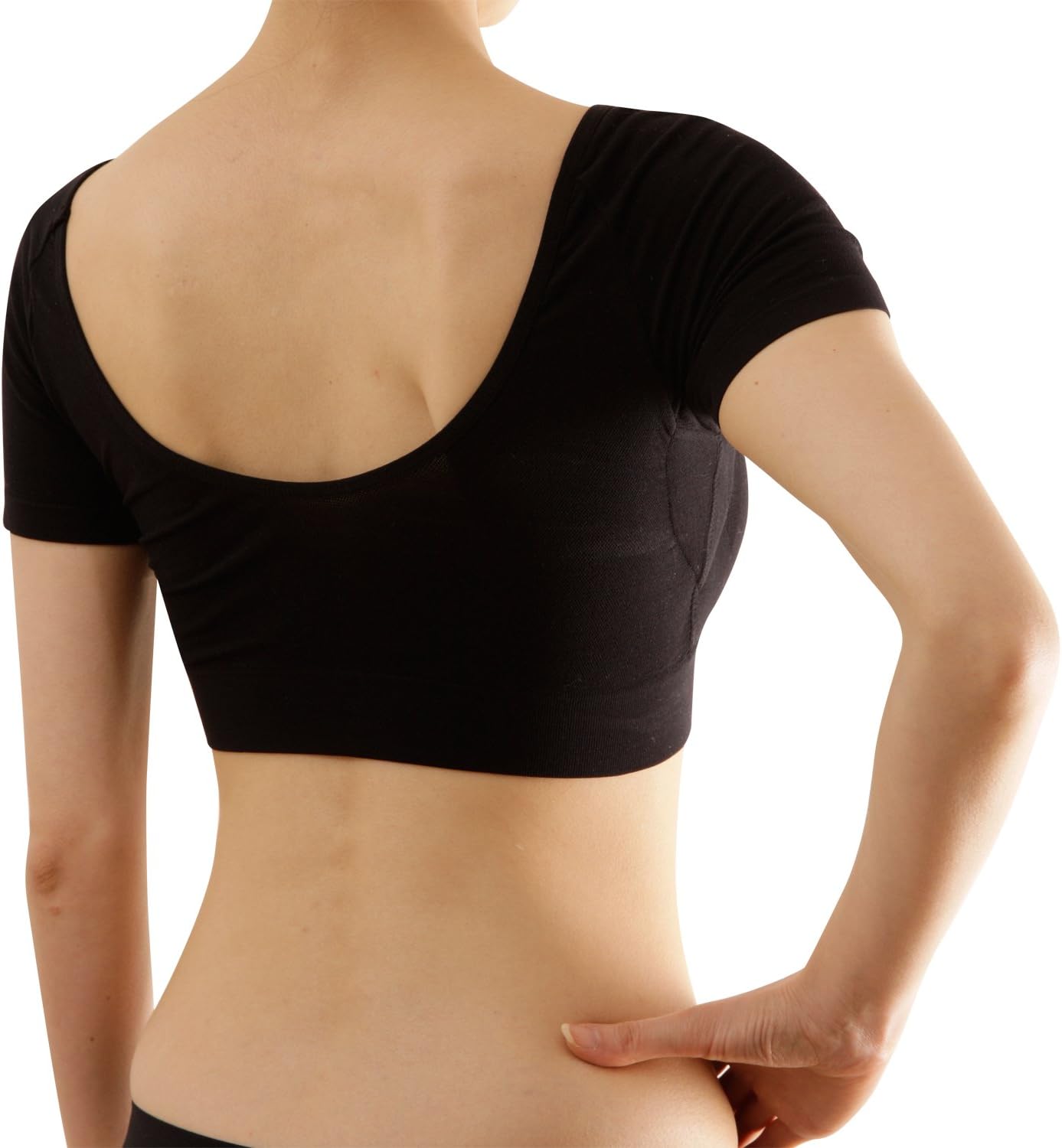 Amazon ザ シークレットインナー カップ付きタイプ ブラック L Llサイズ Train トレイン 補正下着トップス