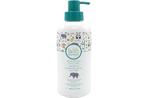 Boo Bamboo Baby Natural Shampoo Body Wash, 600 Milliliters