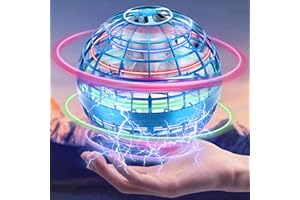 Zookao 2025 Boomerang Hover Ball, Upgraded Flying Orb Galaxy Ball 2025 Cool Toys Gift for 6 7 8 9 10+ Year Old Boys Girls Indoor & Outdoor Toy Flying Spinner Cosmic Globe