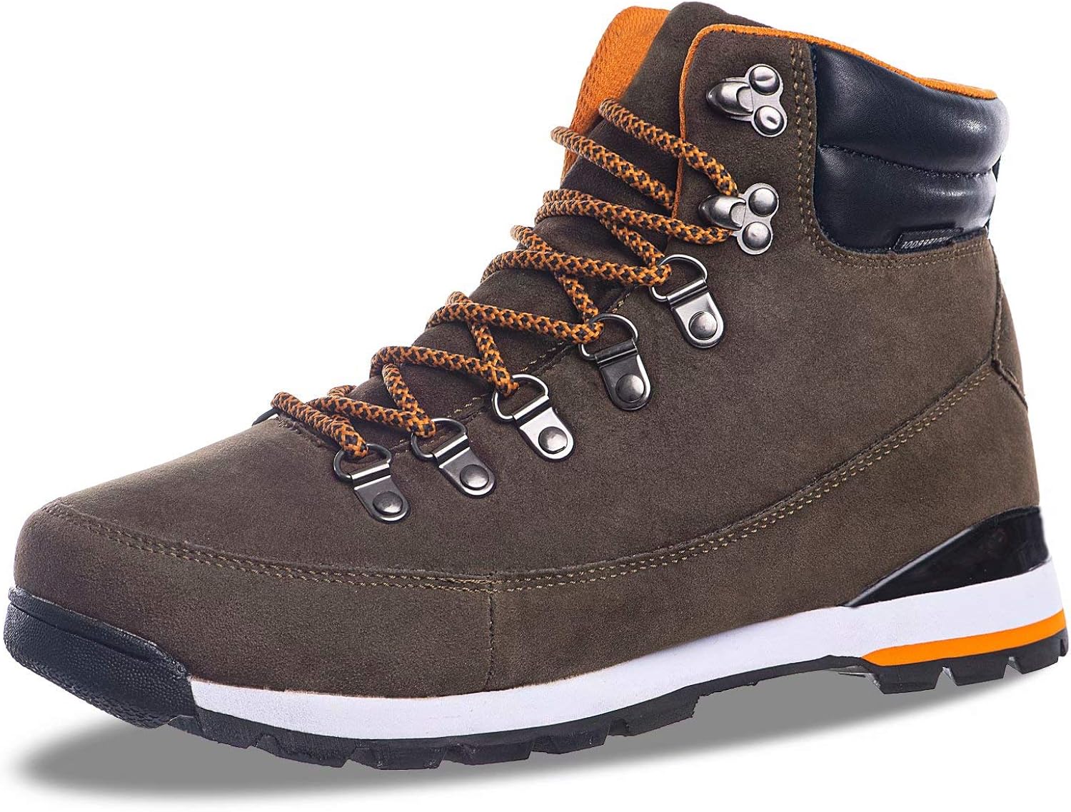 HARVEST LAND Herren Winterschuhe Hiking Boots Waterproof Schnürstiefel ...