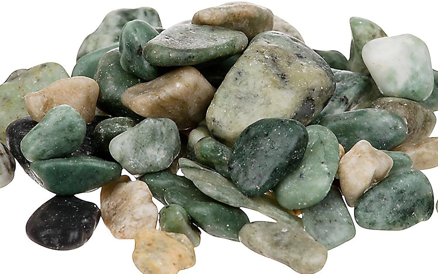 0.25 Inch} 15 Pound Bag of Prewashed Gravel & Pebbles Decor for