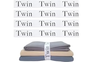 Maletnd 4 Pieces Bed Sheet Organizer Bands, Sheet Organizers and Storage Label Bands, Sheet Label for Bedding, Sheets Organizer for Closet,Sheet Keepers Linen Labels Bedding Bands (Classic, 4Pcs Twin)