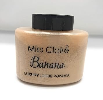 Miss Claire Luxury Loose Powder Banana, Beige, 38 Grams, Beige, 38 g