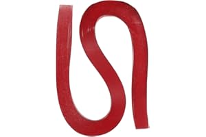 PATIKIL Quilling Strips Paper 120pcs 3/16"(5mm) 54cm Origami Paper Quilling Strip for Art DIY Hand Craft Christmas Bright Red
