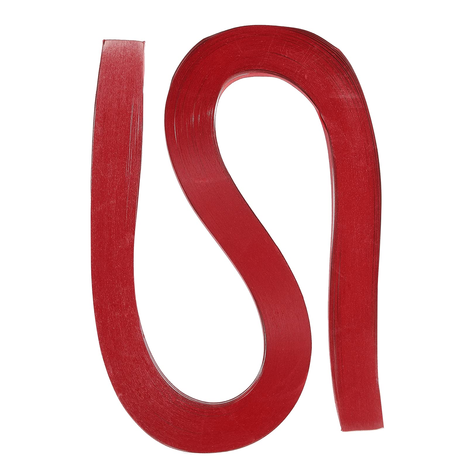 PATIKIL Quilling Strips Paper 120pcs 3/16"(5mm) 54cm Origami Paper Quilling Strip for Art DIY Hand Craft Christmas Bright Red