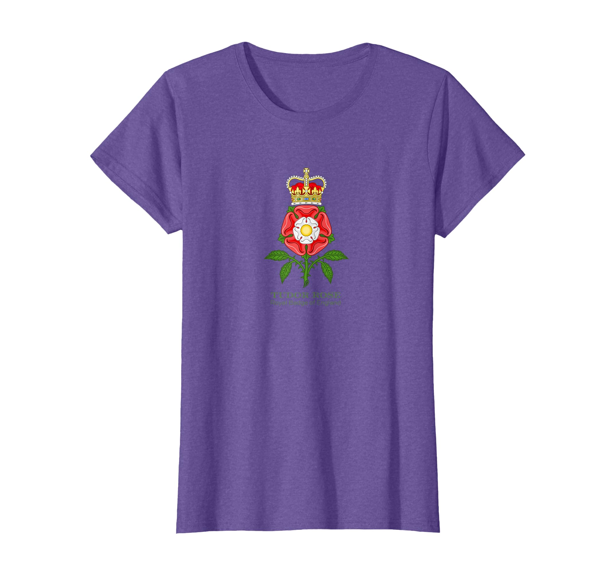 Tudor Rose Royal Badge of England, UK T-Shirt