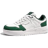 LUCKY STEP Women's Lace Up Fashion Casual Sneakers Low Top Walking Shoes Platform Comfort Non Slip Tennis Shoes