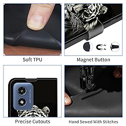 ACWDMKH for Motorola Moto G-Play-2024 Case Wallet
