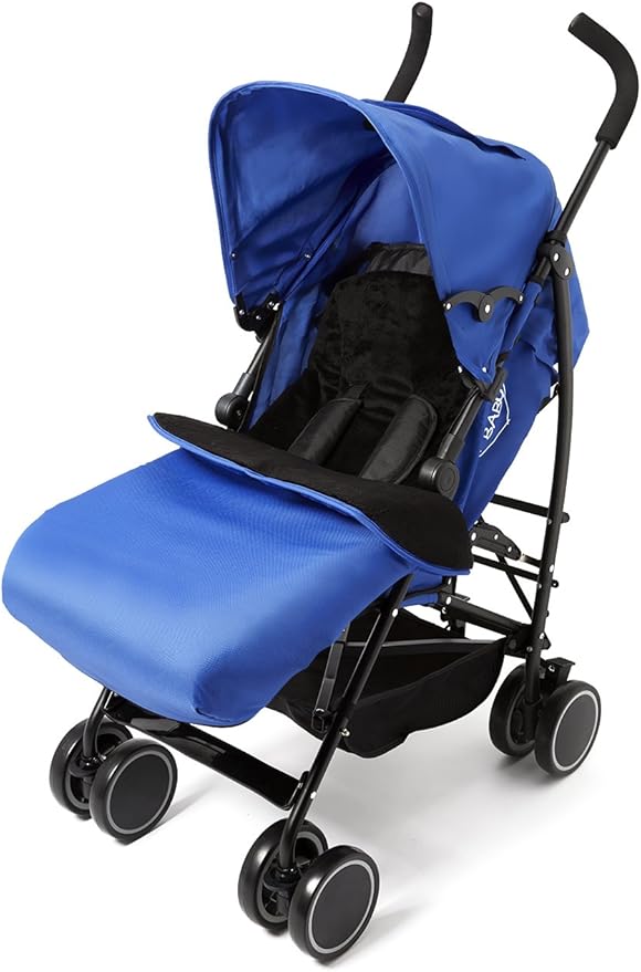 baby blue pushchair