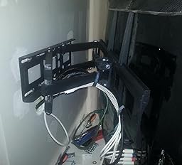 TecTake Support mural TV Pivotant + Inclinable Pour écran plat de 81 cm à 152
