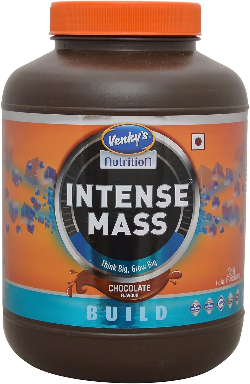 Venky's Nutrition Intense Mass Powder (Chocolate, 2 Kg)