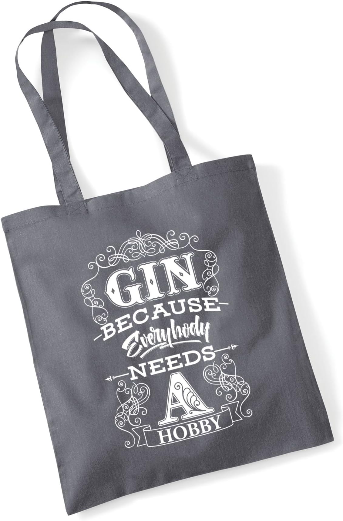 Bang Tidy Clothing Tote Bags For Women GIN Printed Cotton Shopper Bag Gifts